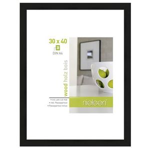 Nielsen Design nielsen fotolijst 8988016 apollon zwart 30x40 / 21x29,7 cm