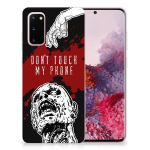 Samsung Galaxy S20 Silicone-hoesje Zombie Blood