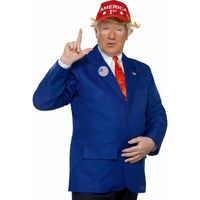 President Trump kostuum 4-delig - thumbnail