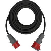 Brennenstuhl 1167720 Stroom Verlengkabel 16 A Zwart 25.00 m H07RN-F 5G 1,5 mm²