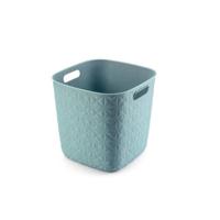 Curver Softex opbergmand Cube 15L blauwgroen Curver Softex opbergmand Cube 15L blauwgroen