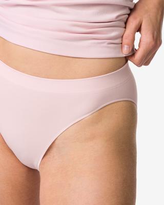 HEMA Damesslip naadloos micro lichtroze (lichtroze)