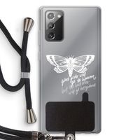 Good or bad: Samsung Galaxy Note 20 / Note 20 5G Transparant Hoesje met koord