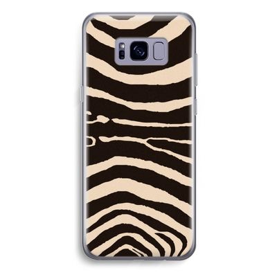 Arizona Zebra: Samsung Galaxy S8 Plus Transparant Hoesje