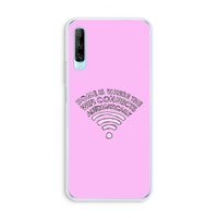 Home Is Where The Wifi Is: Huawei P Smart Pro Transparant Hoesje