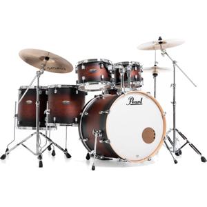 Pearl DMP926S/C260 Decade Maple Satin Brown Burst 6-delig drumstel