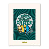 Poster Minions In Memory Of When I Cared 30x40cm