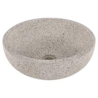 Differnz waskom terrazzo | zwart/wit | Ø 40 cm