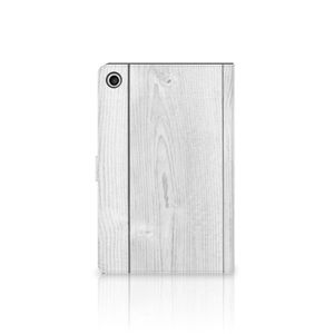 Lenovo Tab M10 Plus 3rd Gen 10.6 inch Tablet Book Cover White Wood