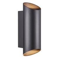 Nordlux Zwarte buitenlampNico Round - 2218231003