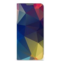 OPPO A77 5G | A57 5G Stand Case Polygon Dark