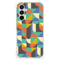 Samsung Galaxy A54 Doorzichtige Silicone Hoesje Funky Retro - thumbnail