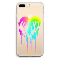 Hold My Heart: iPhone 7 Plus Transparant Hoesje