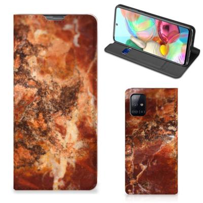 Samsung Galaxy A71 | Standcase | Marmer Bruin