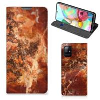 Samsung Galaxy A71 | Standcase | Marmer Bruin