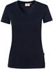 Hakro 172 Women's V-neck shirt Stretch - Ink - S - thumbnail