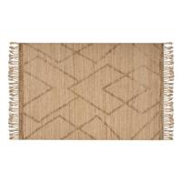 Beliani - HANDERE - Vloerkleed - Beige - 160 x 230 cm - Jute