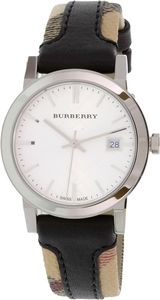 Horlogeband Burberry BU9150 Leder Multicolor 18mm
