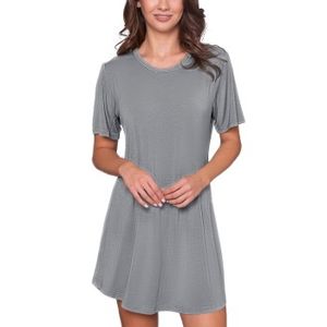 Lady Avenue Shortsleeve Bamboo Nightdress