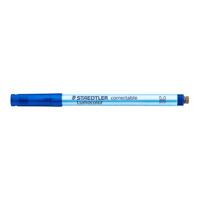 Viltstift Staedtler Lumocolor 305 non permanent correctable M blauw