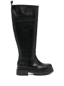 P.A.R.O.S.H. bottes en cuir - Noir