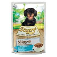 STUZZY Sfilaccetti met witvisvlees - nat hondenvoer - 100g