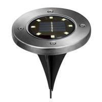 Cepewa Buiten prik spot - solar verlichting - tuinpad/plant verlichting - LED - 12 cm