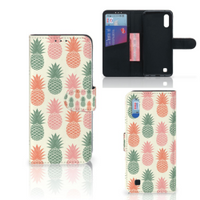 Samsung Galaxy M10 Book Cover Ananas