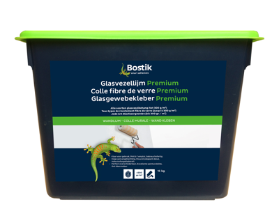 Bostik Glasvezellijm Premium | Wit | Emmer 15 kg - 30612662