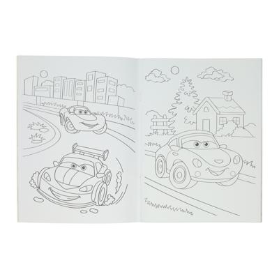 Mondikaarten Kleur- en stickerboek super schitterende voertuigen