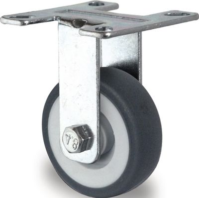 Promat Bokwiel | 75 mm 75 kg | massief rubber glijlager | 67 x 60 mm - 3000276045 3000276045