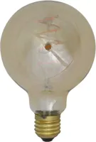 Light & Living lichtbron LED globe dimbaar 9.5x14cm e27 4w amber