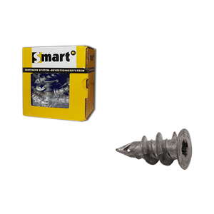 pgb-Europe SMART | Zelfb. gipskartonplug SMART Ø 15x29 Zamak | 50 st - SM0GKP000001E