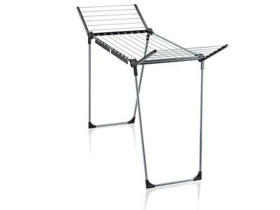 Pegasus 150 Solid Zwart LEIFHEIT staande wasdroger
