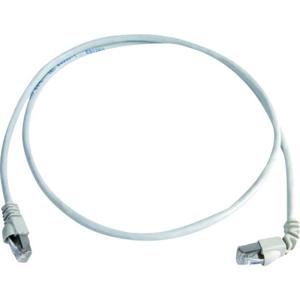 Telegärtner 100008023 RJ45 Netwerkkabel, patchkabel CAT 6A S/FTP 1.00 m Wit Vlambestendig, Halogeenvrij 1 stuk(s)