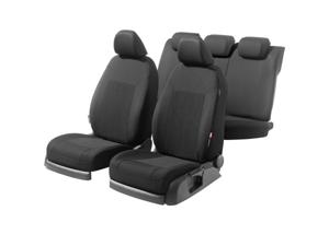 ULTIMATE SPEED Autostoelhoezen set (Zwart/rood)
