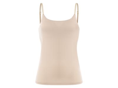 esmara Dames BH-spaghettitop (Beige, L (44/46))
