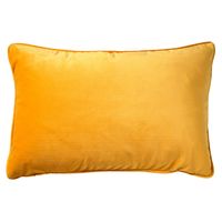 Dutch Decor - FINN - Kussenhoes 40x60 cm - velvet - effen kleur - Golden Glow - geel - thumbnail