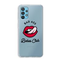 Badass Babes Club: Samsung Galaxy A32 4G Transparant Hoesje