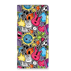 Motorola Moto G72 Hippe Standcase Punk Rock