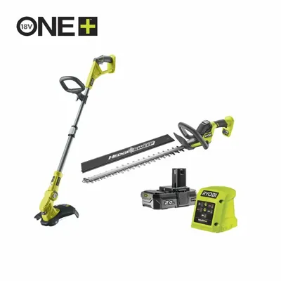 ONE+™ 18V Accu Heggenschaar en 30cm Grastrimmer Combokit