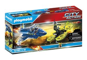 PLAYMOBIL City Action - Politiejet: drone-achtervolging (70780)