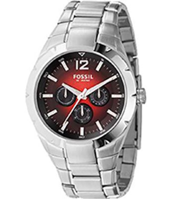 Horlogeband Fossil BQ9380 Roestvrij staal (RVS) Staal 28mm