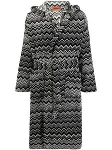 Missoni Home peignoir à motif zigzag