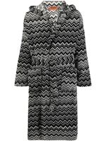 Missoni Home peignoir à motif zigzag Missoni Home peignoir à motif zigzag