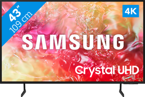 Samsung 43" Crystal UHD Smart TV DU7100 (2024)
