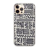 Marrakech print: iPhone 13 Pro Max Transparant Hoesje