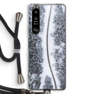 Snøfall: Sony Xperia 1 III Transparant Hoesje met koord