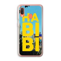 Habibi Majorelle : Samsung Galaxy A20e Transparant Hoesje Habibi Majorelle : Samsung Galaxy A20e Transparant Hoesje