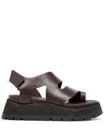 3.1 Phillip Lim sandales Kate à semelle crantée - Marron